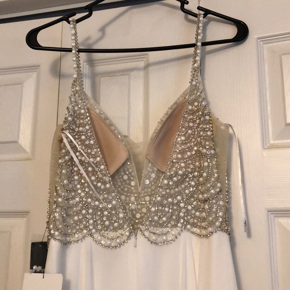 White Formal Dress - Picture 5 of 6